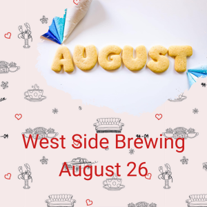 August 26 BEGINNER Sugar Cookie Decorating Class at West Side Brewing