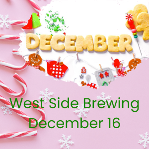 December 16 BEGINNER Sugar Cookie Decorating Class at West Side Brewing
