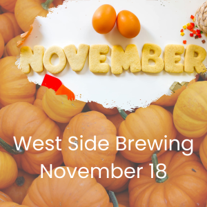 November 18 BEGINNER Sugar Cookie Decorating Class at West Side Brewing